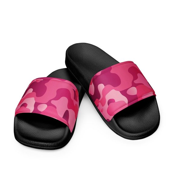 Barbie Camouflage Slide Sandals (Customizable) - Picture 1 of 5